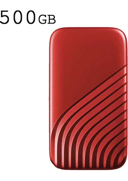 500 GB Kırmızı Sıcak Satış Yeni Yüksek Hızlı Taşınabilir SSD 64 Tb 2 Tb Harici Sabit Disk Yığın Depolama Dizüstü Bilgisayarlar Için USB 3.0 Arayüzü Bilgisayar Dizüstü Bilgisayar (Yurt Dışından)