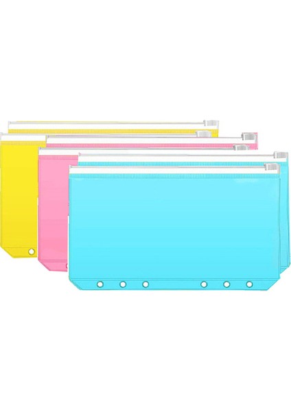 6 Adet Mix Renk A6 A6 Fransa Bütçe Bağlayıcı Lazer Deri Defter Planlayıcısı Organizatör 8 Fermuarlı Cepler 2 Adet Fransız Alfabesi Çıkartmalar Dropshipping (Yurt Dışından)