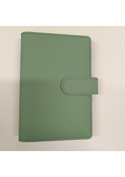 Sadece Kapak A6 Yeni Bütçe Planlayıcısı Nakit Zarf Tasarruf Para Finansal Yönetim Için 6 Delikli Bağlayıcı A6 Pu Gevşek Yaprak Defter Bağlayıcı Konut (Yurt Dışından)