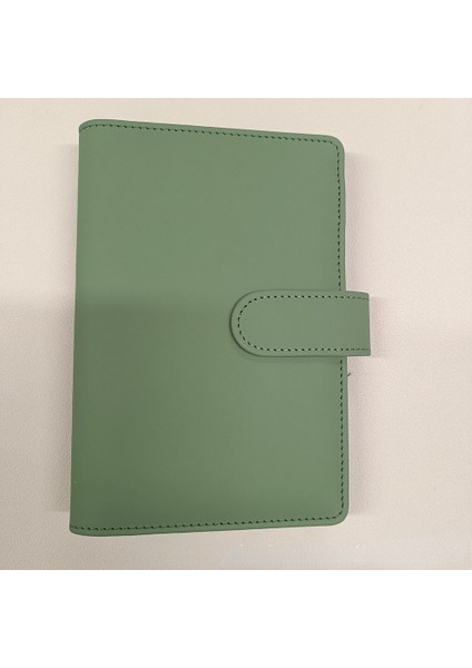 Sadece Kapak A6 Yeni Bütçe Planlayıcısı Nakit Zarf Tasarruf Para Finansal Yönetim Için 6 Delikli Bağlayıcı A6 Pu Gevşek Yaprak Defter Bağlayıcı Konut (Yurt Dışından)