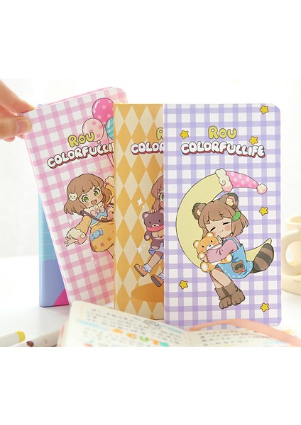 Yıldız ve Ay Rüyası Haftalık Plan Kawaii Haftalık Defter Gündem Kitap Izgara Planlayıcı 다이어리 Блокнот Taşınabilir Hafta Defter Sevimli Seyahat Günlüğü Japon ve Kore Tarzı (Yurt Dışından) fiyatları