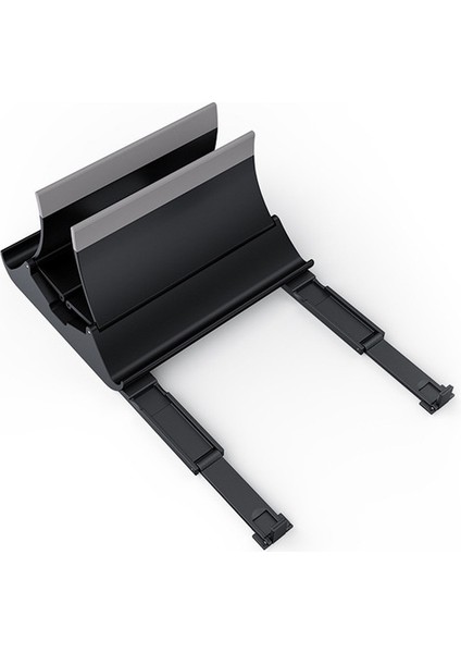 Siyah Tenmtoo 2 In 1 Dikey Dizüstü Bilgisayar Standı Tutucu Yerden Tasarruflu Yerçekimi Dizüstü Bilgisayar Tutucu Tüm MacBook Yüzey iPad Dell Dizüstü Standı (Yurt Dışından)