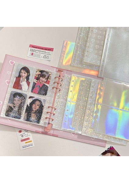 2 Adet Bölmeler Mınkys A5 10 Adet/paket A5 Kpop Fotoğraflı Bağlayıcı Kollu Idol Fotoğraf Kart Tutucu Fotoğraf Kartları Albümü Saklama Çantası (Yurt Dışından) fiyatları