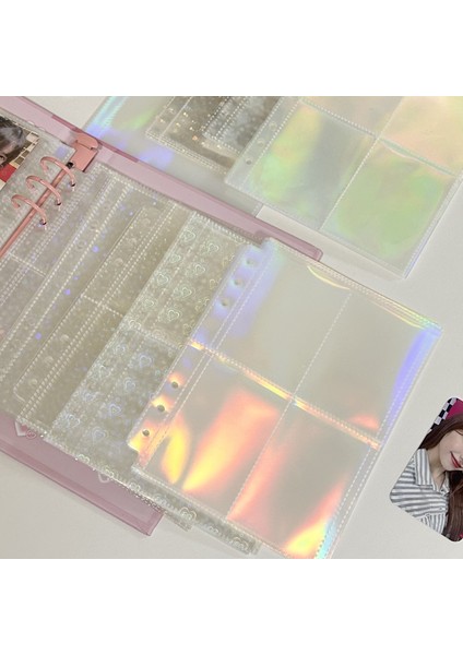 2 Adet Bölmeler Mınkys A5 10 Adet/paket A5 Kpop Fotoğraflı Bağlayıcı Kollu Idol Fotoğraf Kart Tutucu Fotoğraf Kartları Albümü Saklama Çantası (Yurt Dışından) modelleri