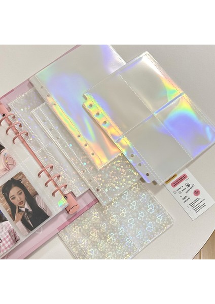 2 Adet Bölmeler Mınkys A5 10 Adet/paket A5 Kpop Fotoğraflı Bağlayıcı Kollu Idol Fotoğraf Kart Tutucu Fotoğraf Kartları Albümü Saklama Çantası (Yurt Dışından) fırsatları
