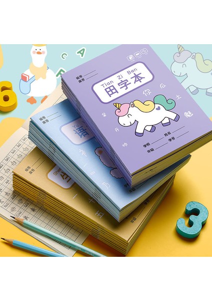 10 Kitap F Tianzige Uygulama Kaligrafi Yazma Kitabı Yazma Kitabı Pinyin Bu Kelime Kitabı Ödev Egzersiz Kırtasiye Defteri Livros (Yurt Dışından)