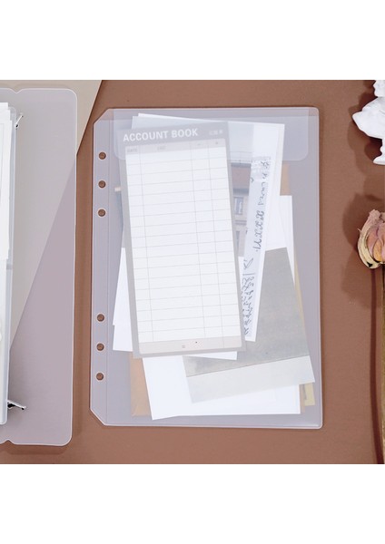 Üç Cepler A7 A4 B5 A5 A6 Etiket Gevşek Yaprak Saklama Çantası Sınıflandırma Etiket Pvc Depolama Kitap Etiket Bandı Dizüstü Bilgisayar Aksesuar Çantası (Yurt Dışından) modelleri