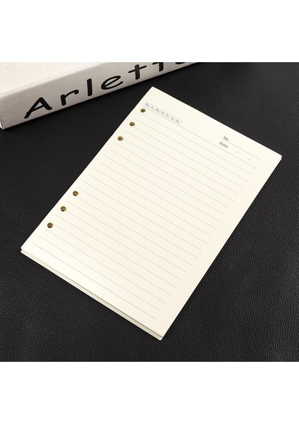 Çizgi A7 A4 B5 A5 A6 A7 Gevşek Yaprak Defter Dolum Spiral Ciltleyici Iç Sayfa Izgara Boş Çizgi Günlüğü Gündem Planlayıcısıokul Kırtasiye (Yurt Dışından)