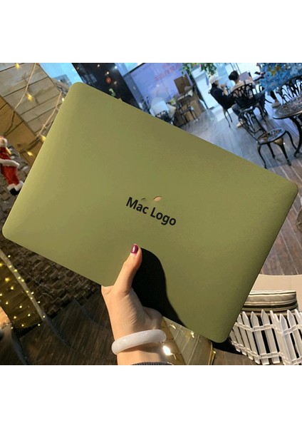 Ordu Yeşil 2023 Pro 14 A2779 Quicksand Sert Kabuk Laptop Çantası MacBook Yeni Çip M1 Hava 13 Pro 13 2022 Macbook Pro 14 Pro 16 Yeni Hava 13.6 M2 Yumuşak Kılıf (Yurt Dışından) indirimleri