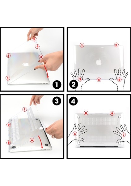 Kristal Pembe PRO13 A1708 Laptop Kılıf Apple Macbook Mac Kitap Hava Pro Retina Yeni Dokunmatik Bar 11 12 13 15 Inç Sert Laptop Kılıfı 13.3 Çanta Kabuk (Yurt Dışından)