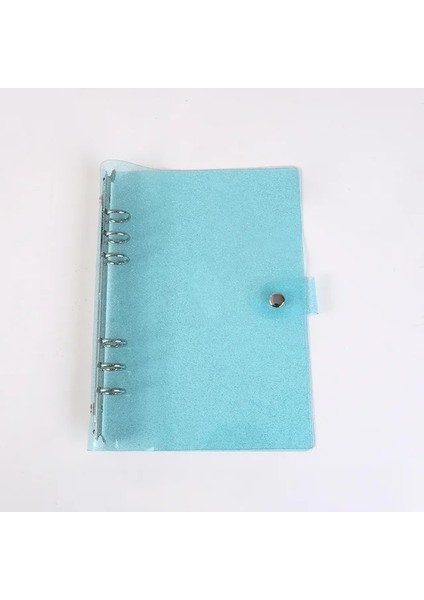 Glitter Mavi A5 Günlüğü 2023 Lazer Defter Planlayıcısı Organizatör Bağlayıcı Kitaplar Dergisi Sketchbook Aksesuarları Günlüğü Ofis Malzemeleri Dizüstü A5 A6 (Yurt Dışından)