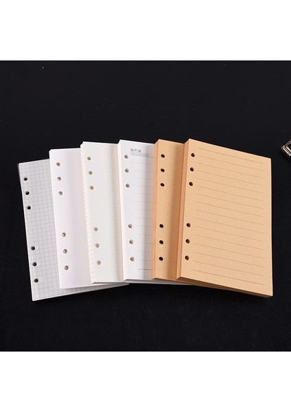 Siyah A7 45 Pcs Kawaii A5 A6 A7 Kraft Bağlayıcı Defter Kağıdı Dolum Spiral Bağlayıcı Dizini Iç Sayfalar Aylık Haftalık Günlük Planlayıcı Gündem (Yurt Dışından) fiyatları