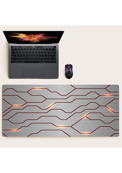 BG-3172 300X800X2MM Sümen, Gaming Mouse Pad, Klavye Mat, Ofis Bilgisayar Masası Dekorasyonu, Yemek Masası Için Kaymaz Mat, Kahve Altlığı (Yurt Dışından)