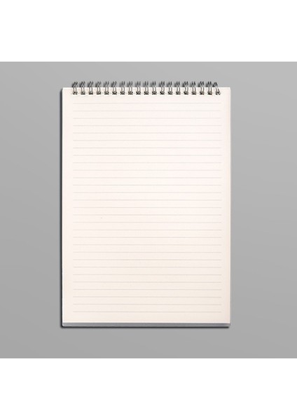 B5 Line 1 Adet A5/b5 Basit Yukarı Dönüşlü Boş Spiral Defter (Yurt Dışından)