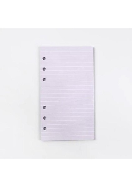 Mor Çizgi A5 A5 A6 Renkli Pembe Mor Defter Kağıdı Dolum Spiral Cilt Dizini Iç Sayfa Günlük Aylık Haftalık Ajanda (Yurt Dışından)