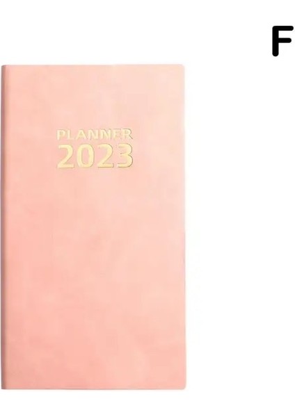 Pembe 2023 Gündem Planlayıcısı Dizüstü 365 Gün Takvim Programlama Kitabı Taşınabilir Cep Not Defteri Ofis Malzemeleri Okul Y8N8 (Yurt Dışından)
