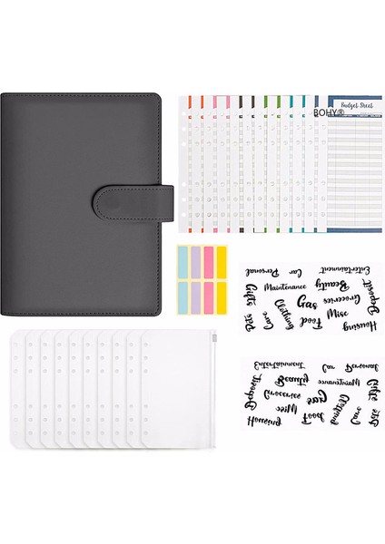 2 Adet Çıkartmalar A6 A6 Bütçe Bağlayıcı Günlüğü Planlayıcısı Finansal Planlama Organize Para Tasarrufu Dizüstü Zarf Organizatör (Yurt Dışından) fiyatları