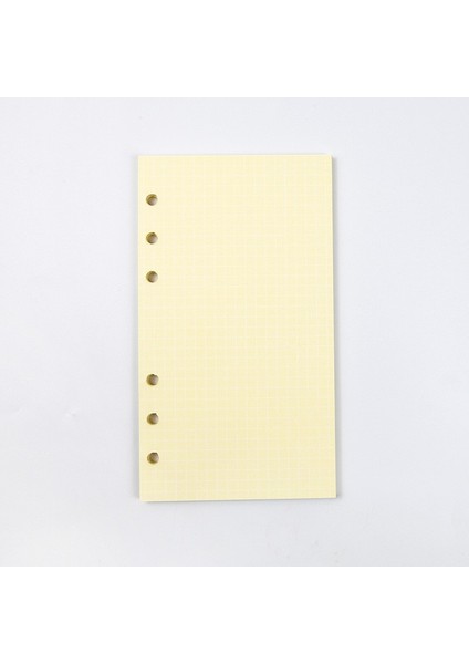 Sarı Boş A5 2023 45 Sayfalık Kawaii A5 A6 Gevşek Yaprak Defter Dolum Spiral Bağlayıcı Dizin Kağıdı Iç Sayfalar Günlük Planlayıcı Çizgi Izgara Boş Gündem (Yurt Dışından) indirimleri