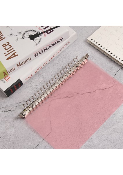 B5-9 Halkalar A4/a5/a6/a7 Metal Spiral Halka Bağlayıcı Klip Dıy Doldurulabilir Dizüstü Bağlama Çember Gevşek Yaprak Dosya Klasörü Öğrenci Not Defteri Aksesuarı (Yurt Dışından) fırsatları