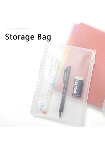 A5 5 Konu Endeksi Kokuyo Macaron A5 B5 Defter Planı Bağlayıcı Aksesuarları Gevşek Yaprak Not Çekme Cep Gevşek Yaprak Halka Bağlayıcı (Yurt Dışından) fırsatları