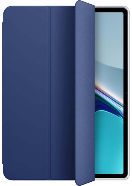 Huawei Matepad 11.5 Kılıf Slim Translucent Back Smart Cover Lacivert fiyatları