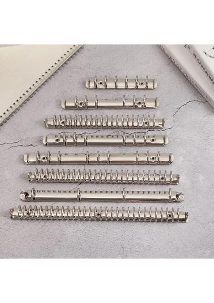 -A4-4 Halkalar A4/b5/a5/a6/a7 Yeni Metal Dıy Doldurulabilir Not Defteri Gevşek Yapraklı Dosya Klasörü Dizüstü Bağlama Çemberleri Bağlayıcı Klip Halka Bağlayıcı (Yurt Dışından) fiyatları