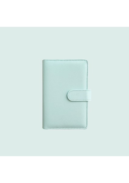 Sadece Kapak Mavi A7 A5 A6 A7 Macaron Renk 6 Telli Pu Klipsli Defter Deri Gevşek Yaprak Defter Kapağı Defterler Dergisi Kawaii Kırtasiye (Yurt Dışından)