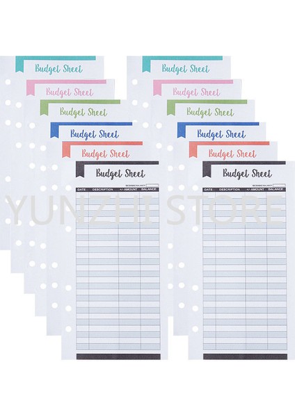 Kırmızı A6 Pvc Bütçe Binder Nakit Zarf Organizatör A6 Dizüstü Planlayıcısı 2 Adet Fransız Alfabesi Çıkartmalar 8 Adet Fermuarlı Cebi Dropshipping (Yurt Dışından) indirimleri