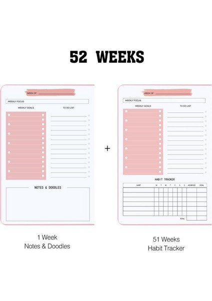 Mavi A5 2023 Defterler Gündem Planlayıcı Günlüğü Haftalık Spiral Organizatör Libretas A5 Defterler Aylık Program Filofax (Yurt Dışından) fırsatları