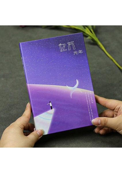 H A5 112 Sayfa Retro Tarzı Günlüğü Kitap El Defter Sevimli Koreli Öğrenci Tam Renkli Sayfa Not Defteri Kalın Defter Kitap Programlama Kitabı (Yurt Dışından)
