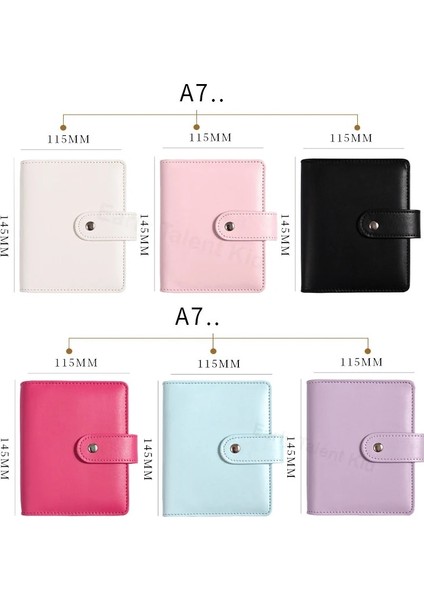 4 Çıkartmalar A7 Pu Deri Bağlayıcı Fermuar Para Tasarruf Zarfı A7 Flip Bütçe Planlayıcısı Defter Kapağı Klasör Gündem Kırtasiye Malzemeleri Organizatör (Yurt Dışından) modelleri