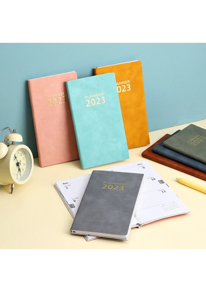 2023 Gündem A6 Dizüstü 2024 Gündem Planlayıcı Caderno Eskiz Defteri Not Defteri Libretas Bonitas A6 Diario Defterler Günlüğü Cep Oficina Cuadernos (Yurt Dışından) fiyatları