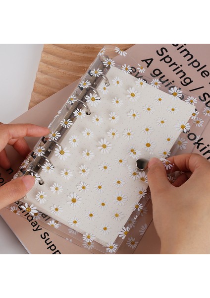 Hattı A6 2023 Transparendaisy Dizüstü Planlayıcısı Organizatör Bağlayıcı Kitaplar Dergisi Sketchbook Aksesuarları Günlüğü Ofis Malzemeleri Dizüstü A5 A6 (Yurt Dışından) indirimleri