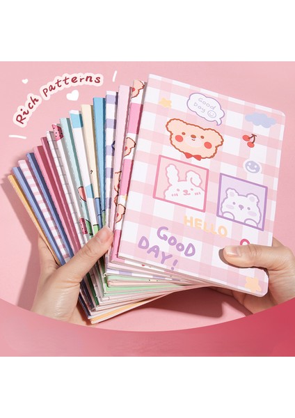 Stil 3 A5 1 Adet Kawaii A5 Eskiz Defteri Şeker Serisi Not Defteri Dizüstü Karikatür Not Ins Öğrenci El Defter (Yurt Dışından)