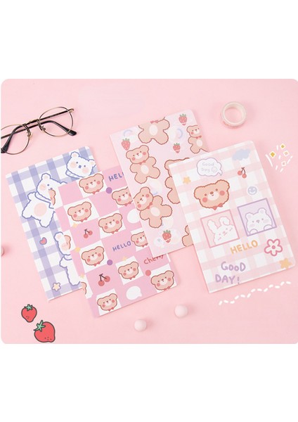 Stil 3 A5 1 Adet Kawaii A5 Eskiz Defteri Şeker Serisi Not Defteri Dizüstü Karikatür Not Ins Öğrenci El Defter (Yurt Dışından)