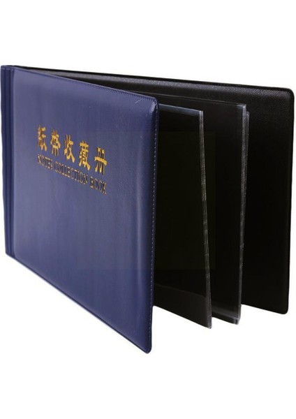 B 20 Cepler Koleksiyonu Para Depolama Nakit Tutucular Pullar Sayfa Albümü Para Paralar Bilet Kağıt Banknot Not Koruma Lea R5E7 (Yurt Dışından) fırsatları