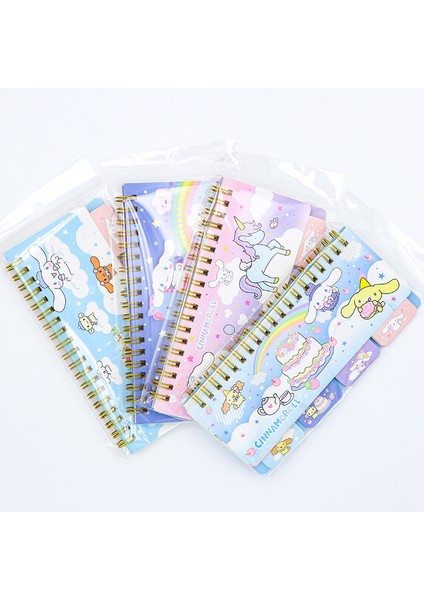 8 Adet Kuromi Sanrio Aile Kuromi Melody Cinnamoroll Sevimli Karikatür Öğrenci Kayıt Renkli Sayfa Piyano Tarzı Sınıflandırılmış Dizüstü Yaratıcı Not Defteri (Yurt Dışından) indirimleri