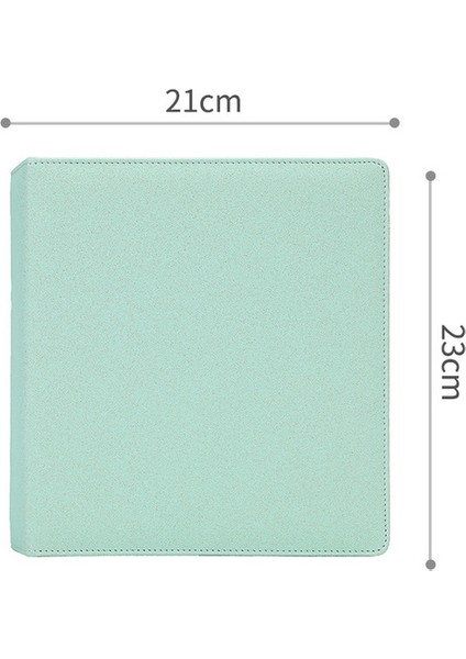 Yeşil Sadece Kapak A5 Starlight Macaron Renk Albümü Ins Kız Kalp 3 Inç Albüm Geçiş Reklamı Yıldız Takip Fotoğraf Küçük Kart Depolama Kitap Kırtasiye (Yurt Dışından)