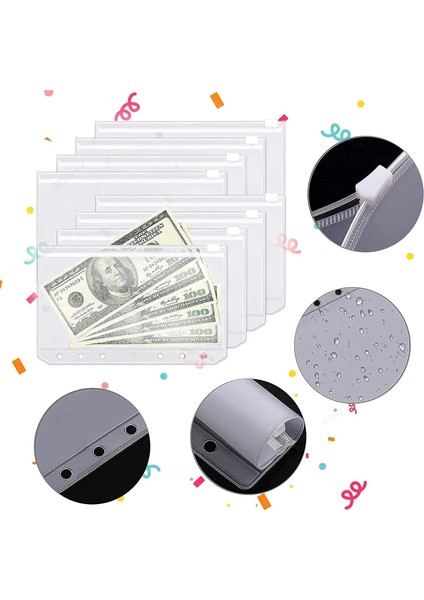 6 Cepli Renkli A6 A6 Bağlayıcı Bütçesi 6 Delikli Bağlayıcı Cepleri Plastik Bağlayıcı Fermuar Planlayıcısı Defter Kapakları Klasör A6 Boyutu Para Tasarruf Zarfı (Yurt Dışından) indirimleri
