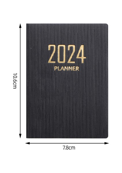 A7 Mini Gündem 2024 Dizüstü Planlayıcı Cep Cuaderno Haftalık Yapılacaklar Listesi Defterler Dergisi Günlüğü Cahier Ofis Aksesuarları Dizüstü Bilgisayar (Yurt Dışından)