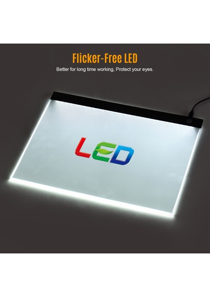 A3G A3 LED Işık Pedi Elmas Boyama Için Saydam Çizim Tahtasında Sanat Animasyon Eskiz Için USB Powered Dijital Grafik Tablet (Yurt Dışından) indirimleri