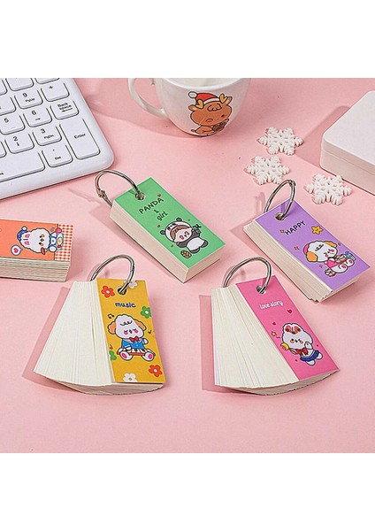Kızlar Rastgele 1 Pc Sevimli Karikatür Bobin Mini Gevşek Yaprak Defter Planlayıcısı Taşınabilir Ciltleme Bloknot Kawaii Okul Ofis Malzemeleri Kırtasiye (Yurt Dışından) fiyatları