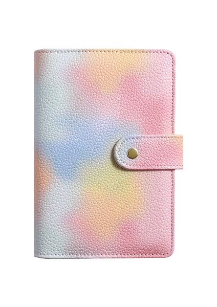Illusion Pinluek A7 Timsah Renkli 6 Telli Pu Klipsli Defter Deri Gevşek Yaprak Defter Kapağı Defterler Dergisi Kırtasiye (Yurt Dışından)