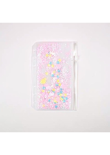 Bling Çantası 1 Adet A5 Sharkbang 40 Sayfa A5 A6 Bağlayıcı Dolum Kağıtları Defter Spiral 6 Halka Dizin Kağıdı Iç Sayfalar Günlük/ling/gird Günlük Planlayıcısı (Yurt Dışından)