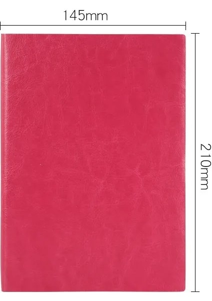 Auburn A5 Noktalı Kurşun Defter, 100GSM Kağıt, Basit Yumuşak Kapak Seyahat Günlüğü (Yurt Dışından)