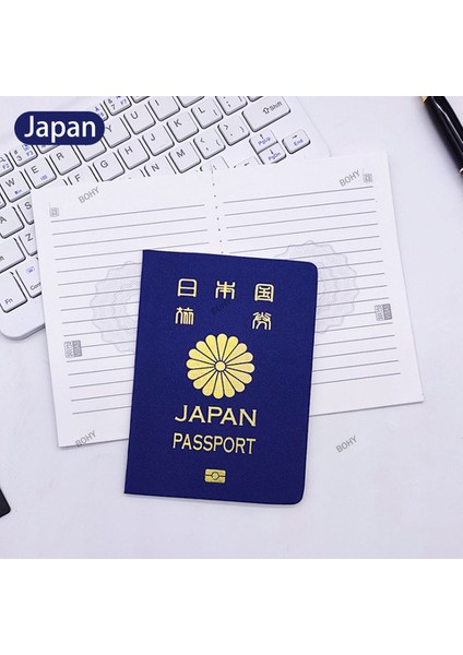 Japonya Hattı Dizüstü 9X12.5 cm Hat Dizüstü Simülasyon Sahne 32 Ülke Pasaport Filmi Mini Sevimli Kawaii Günlüğü Planlayıcısı Okul Malzemeleri (Yurt Dışından)