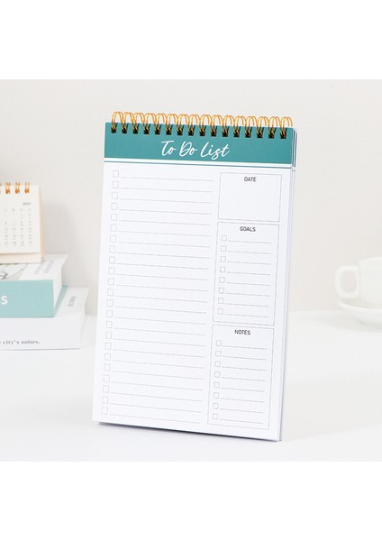 A5 15 Günlük Planlayıcı A5 Bobin Tam Ingilizce Zaman Yönetimi Yapılacaklar Listesi Takvim Verimlilik Kılavuzu Defterler Ofis Aksesuarları (Yurt Dışından)