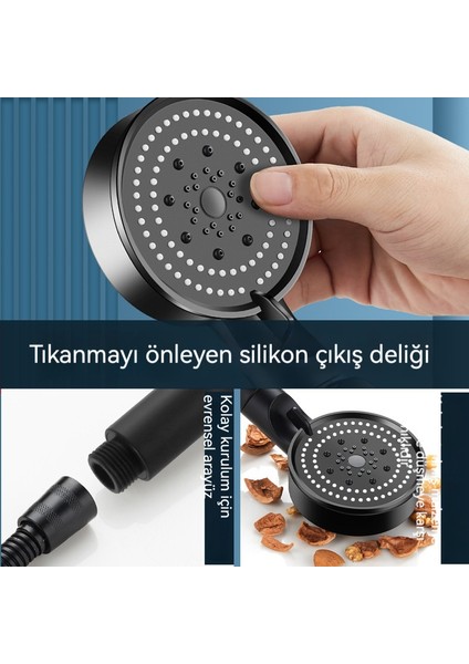 El Düzenlenen Yağmur Biçimli Duş Duş Güçlendirici Duş Başlığı (Yurt Dışından)