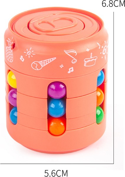 Dekompresyon Yaratıcı Top Rubik Küpü Fidget Spinner Oyuncak Olabilir (Yurt Dışından)