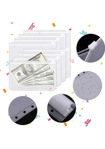 Mavi Kapak A6 A6 Bağlayıcı Bütçe 6 Delikli Bağlayıcı Cepler Plastik Bağlayıcı Fermuar Planlayıcısı Defter Kapakları Klasör A6 Boyutu Para Tasarruf Zarfı (Yurt Dışından) indirimleri